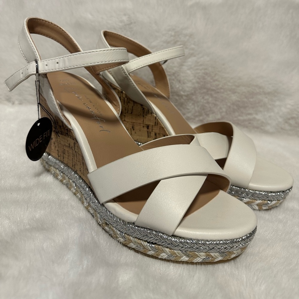 New Look cork and espadrille sandals